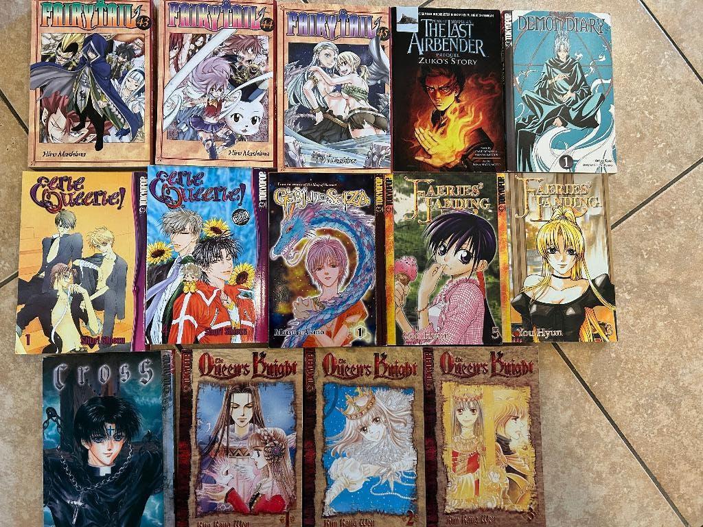 Pakket Manga pockets, Boeken, Meerdere comics, Ophalen of Verzenden, Gelezen, Japan (Manga)