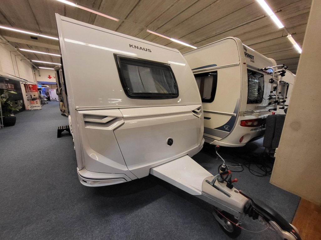 Knaus Sport E-Power Selection 500 EU; gasloos, Caravans en Kamperen, Caravans, Rondzit, Bedrijf, Schokbreker, Knaus