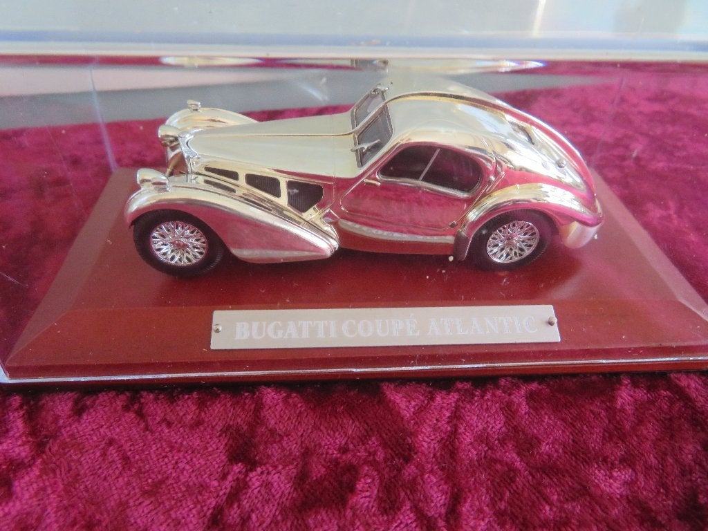 Model BUGATTI  Coupé Atlantic Zilverkleur zie foto´s, Ophalen of Verzenden, Nieuw, Auto, Overige merken