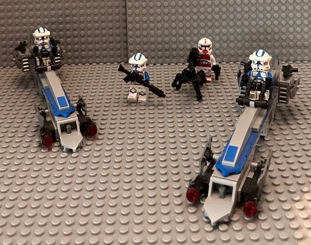 LEGO Star Wars Clone Trooper Bundel, Kinderen en Baby's, Speelgoed | Duplo en Lego, Ophalen of Verzenden, Zo goed als nieuw, Complete set