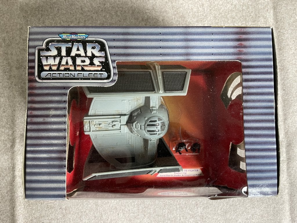 Star Wars - Darth Vader Tie Fighter, Verzamelen, Star Wars, Ophalen of Verzenden, Zo goed als nieuw, Actiefiguurtje