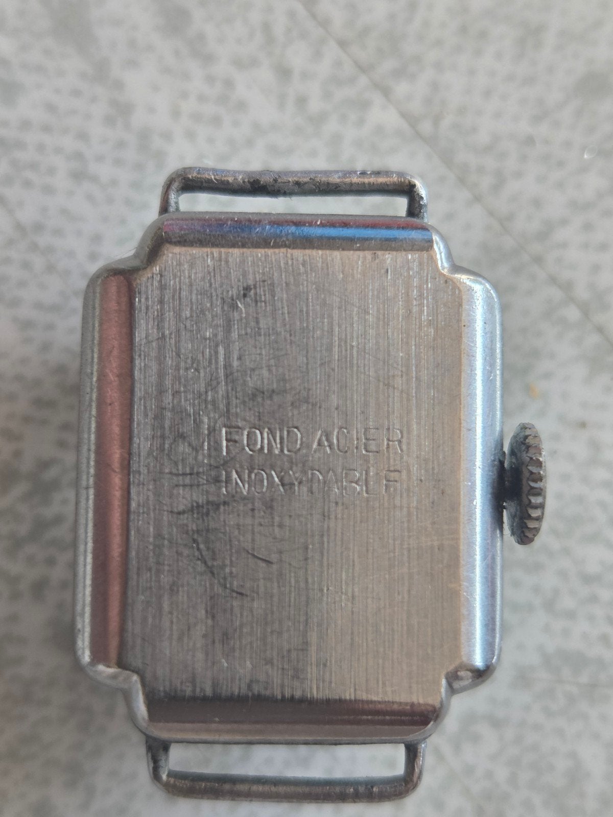 Vintage Relic Ancre 15 Rubis Polshorloge - Jaren '30-'60, Overige merken, Staal, Polshorloge, 1930 tot 1960