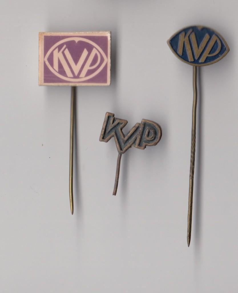 KVP Politiek Politieke speldjes, Verzamelen, Speldjes, Pins en Buttons, Gebruikt, Niet vindbaar, Niet vindbaar, Speldje of Pin
