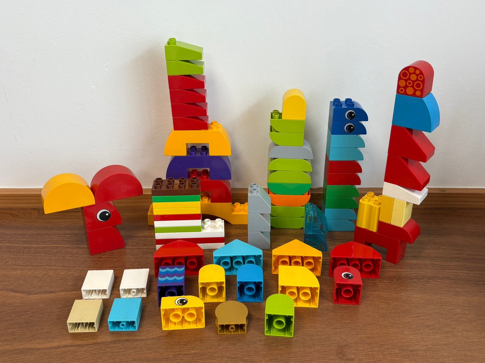 Duplo 75 diverse vormen bouw blokken, Ophalen of Verzenden, Zo goed als nieuw, Losse stenen, Duplo