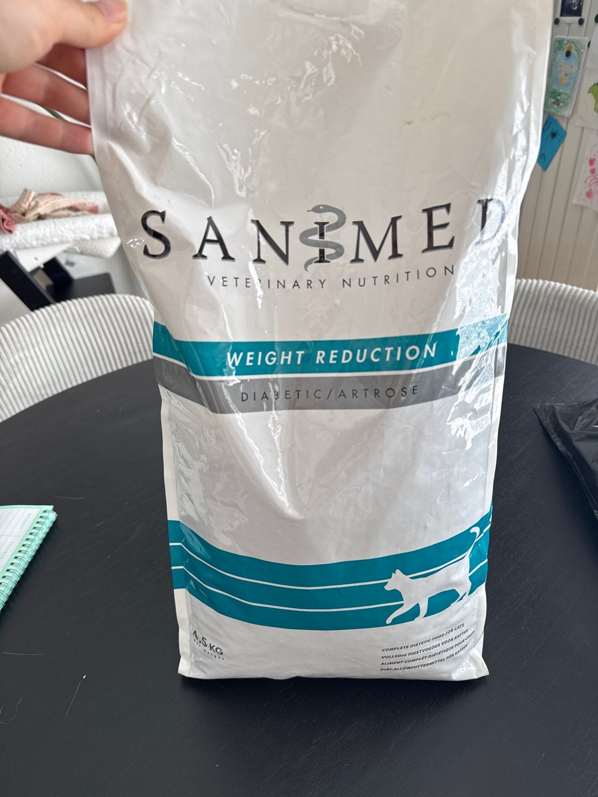 Sanimed weight reduction diabetic/artrose kattenvoer, Ophalen of Verzenden, Kat