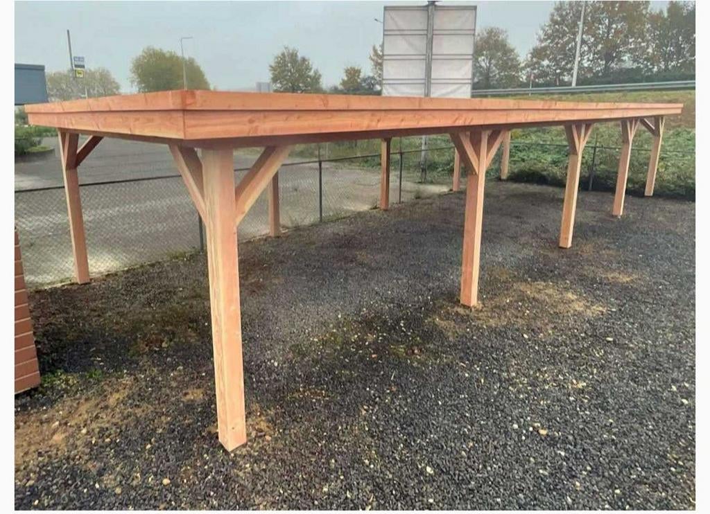 Overkapping 15x4 nieuw ongebruikt met sandwich panelen, Ophalen, Gebruikt, Carport