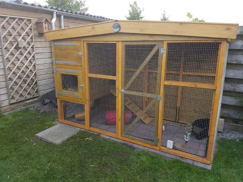 kippen en konijnen hokken, Dieren en Toebehoren, Ophalen, 110 cm of meer, Nieuw, 90 cm of meer