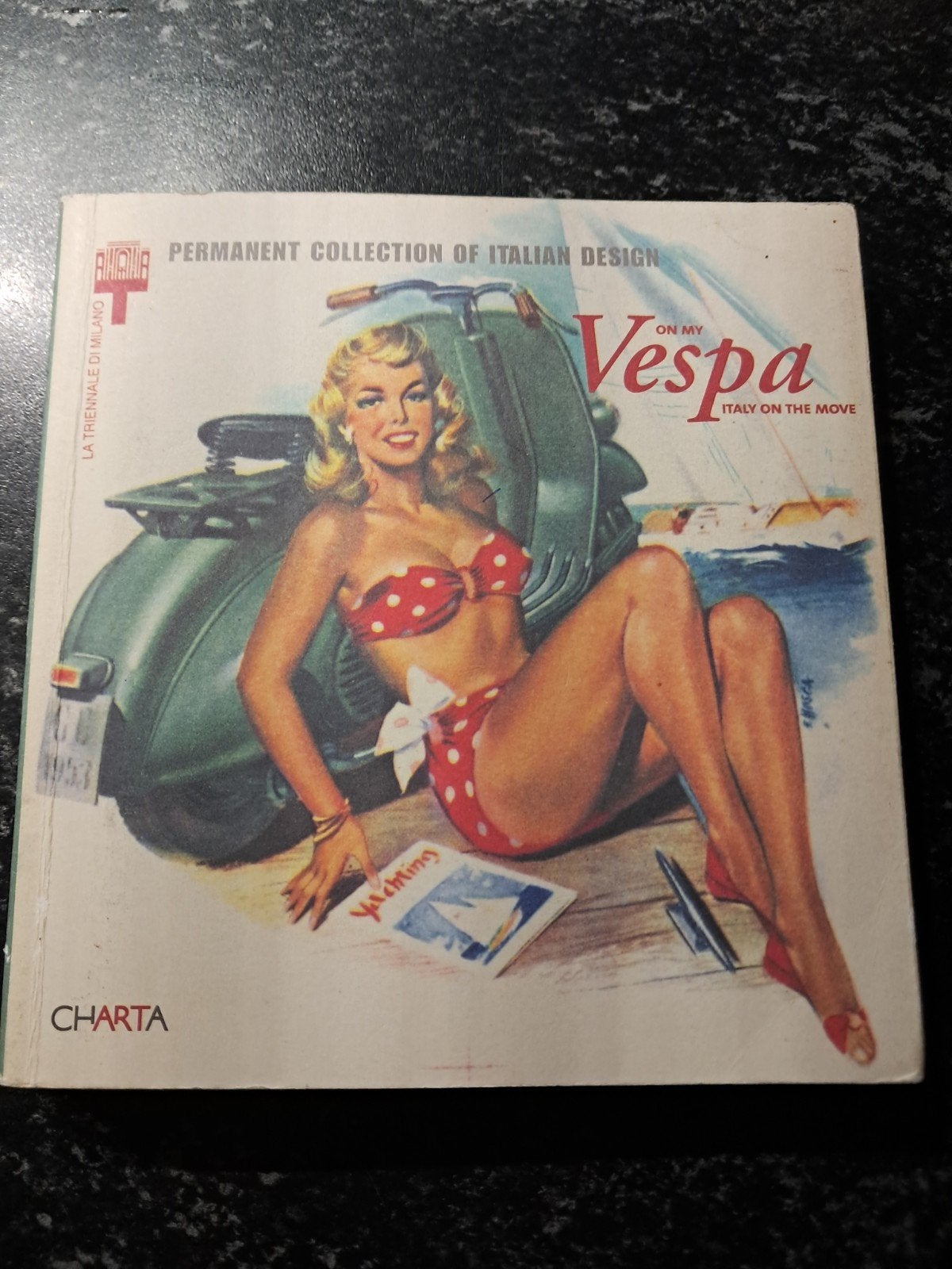 On My Vespa: Italy on the Move - Italiaans design boek, Ophalen of Verzenden, Zo goed als nieuw, Overige merken