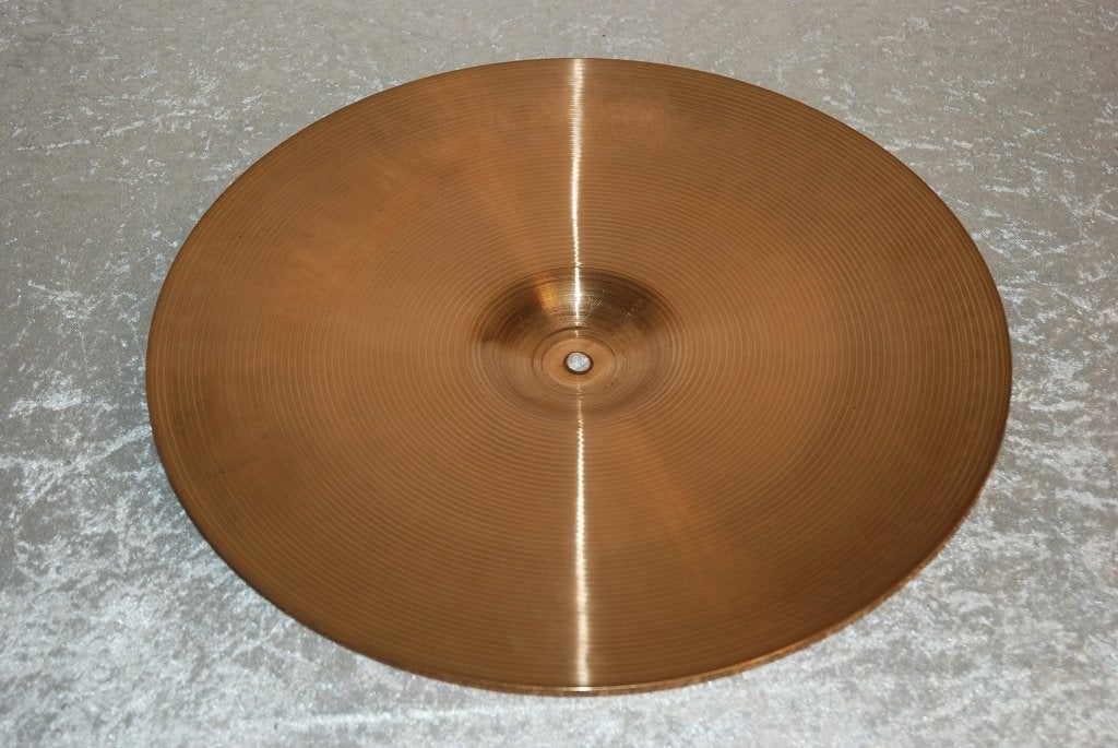 Paiste 505 crash bekken black logo 1277gr 18 inch  <26261150, Gebruikt, ., Drums of Percussie, Ophalen of Verzenden