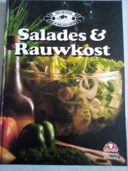 Salades en Rauwkost - Fon Zwart - Thuis fijn tafelen., Boeken, Ophalen of Verzenden, Zo goed als nieuw