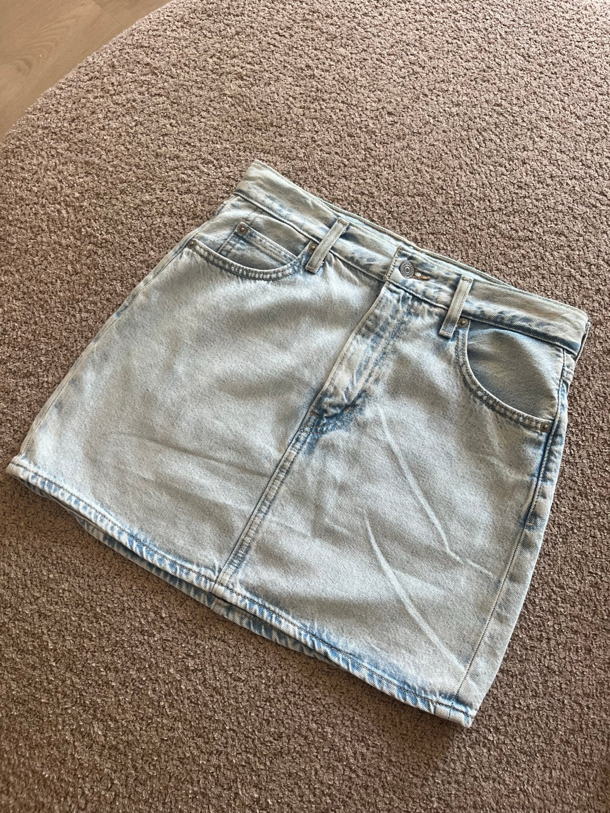 Levi's 70s High Micro Mini spijkerrok - Maat 26 (XS), Blauw, Nieuw, Ophalen of Verzenden, Maat 34 (XS) of kleiner