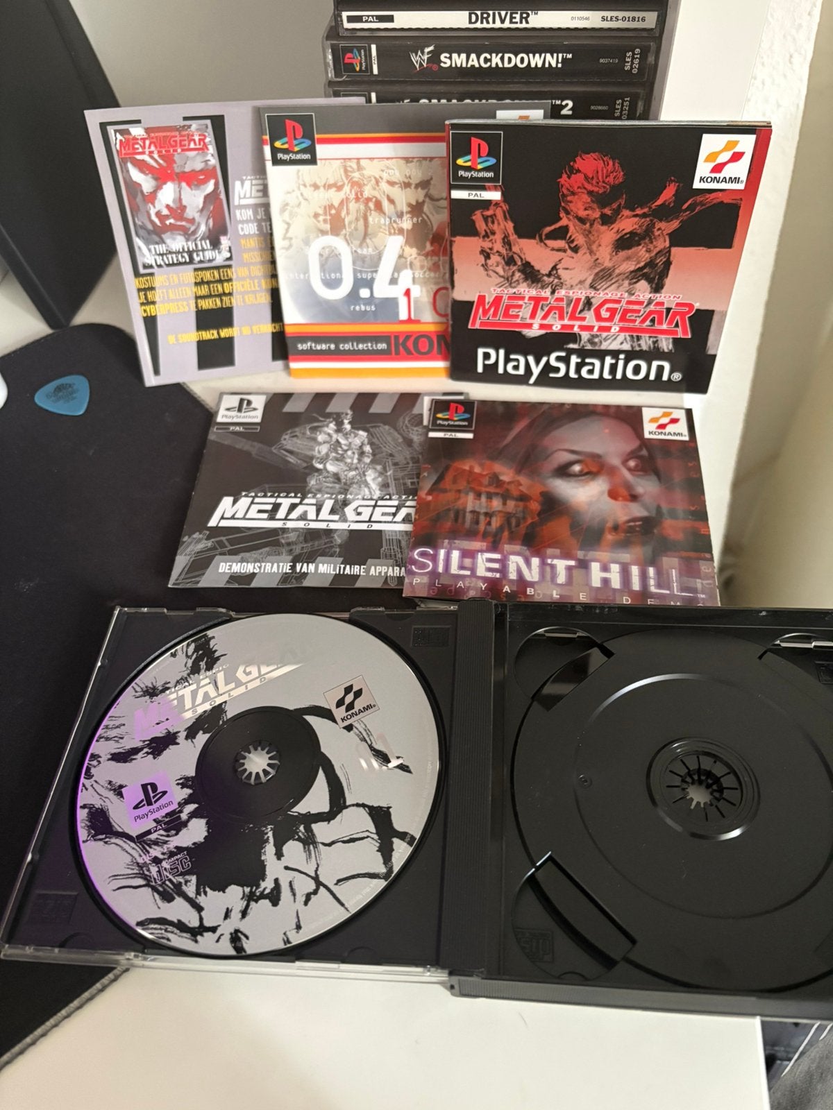Metal Gear Solid + Silent hill Demo, Spelcomputers en Games, Games | Sony PlayStation 1, Avontuur en Actie, Vanaf 18 jaar, 1 speler