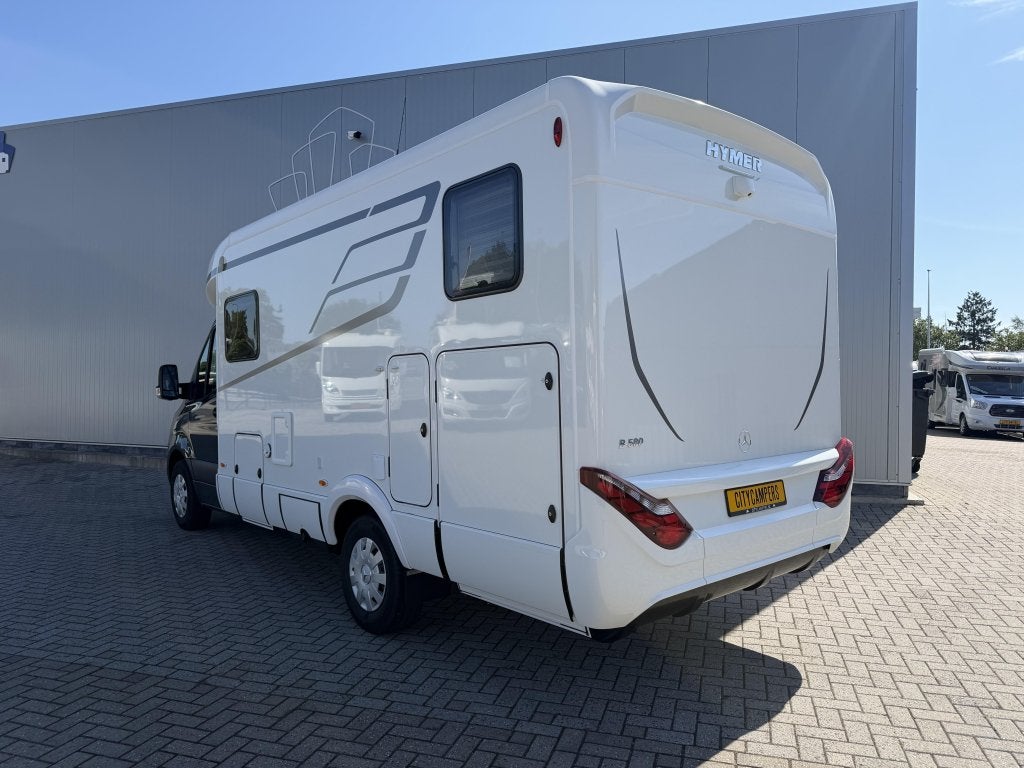 Hymer B-MC T 580 XXL-bed Lithium accu 2025, Caravans en Kamperen, Koelkast, 6 tot 7 meter, Bedrijf, Tot en met 3