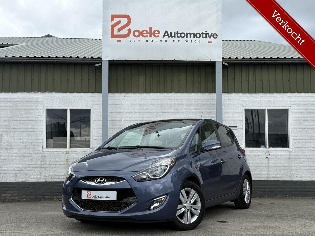 Hyundai ix20 1.6i i-Catcher Aut / Pano/ 2e Eig / Dealer OH/, 4 cilinders, Blauw, Bedrijf, IX20