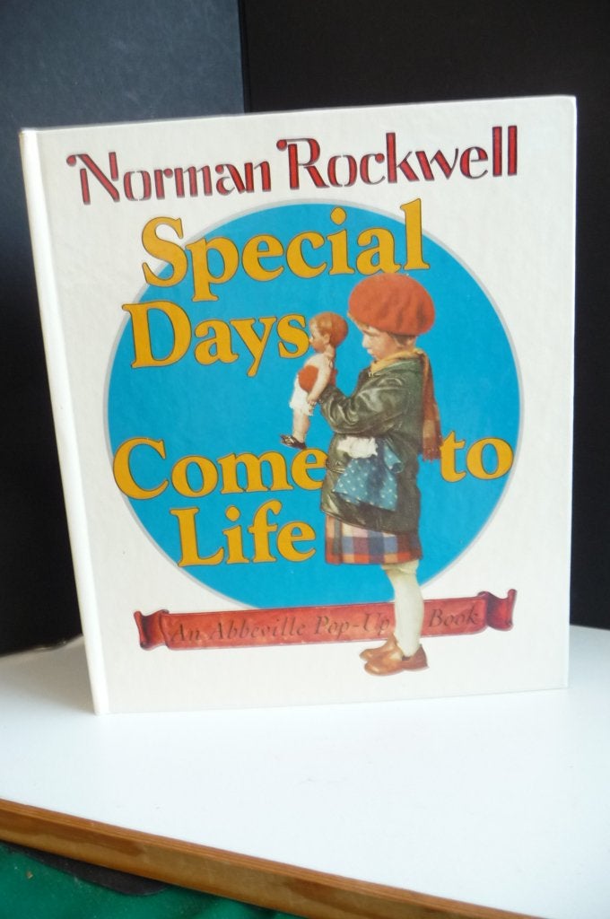 SPECIAL DAYS COME TO LIFE, POPUP BOEK NORMAN ROCKWELL 1987, Verzenden