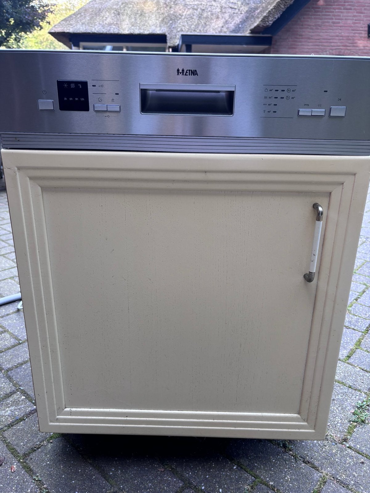 Vaatwasmachine inbouw Etna, Ophalen, Minder dan 85 cm, Zo goed als nieuw, Inbouw