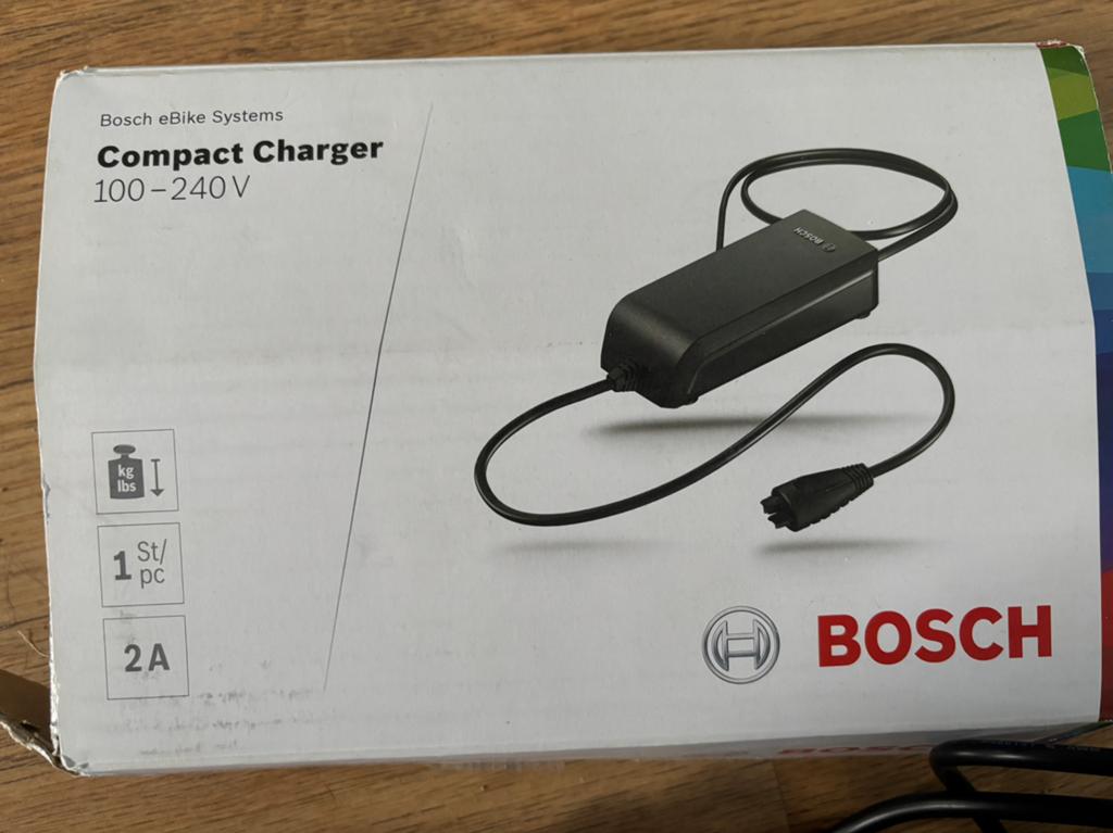 Bosch Compact Charger 2A voor eBike, Ophalen of Verzenden, Zo goed als nieuw