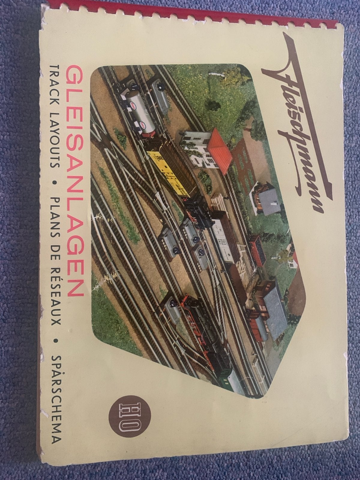 Fleischmann Gleisanlagen H0 - Track Layouts Boek, Ophalen of Verzenden, Gebruikt, Boek, Tijdschrift of Catalogus, Fleischmann