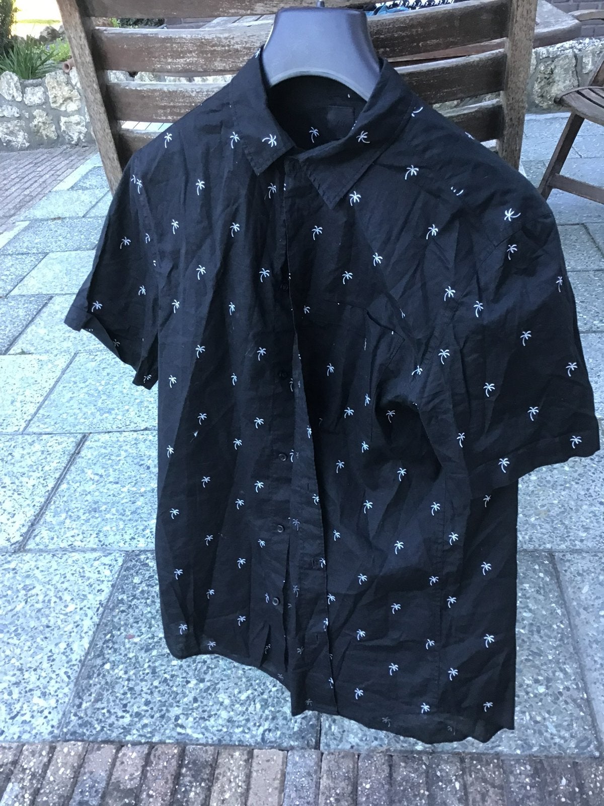 2 blouses Teab.Ook apart te koop. Maten zie foto’s,, Kleding | Heren, Overhemden, Ophalen of Verzenden, Gedragen, Blauw, Overige halswijdtes
