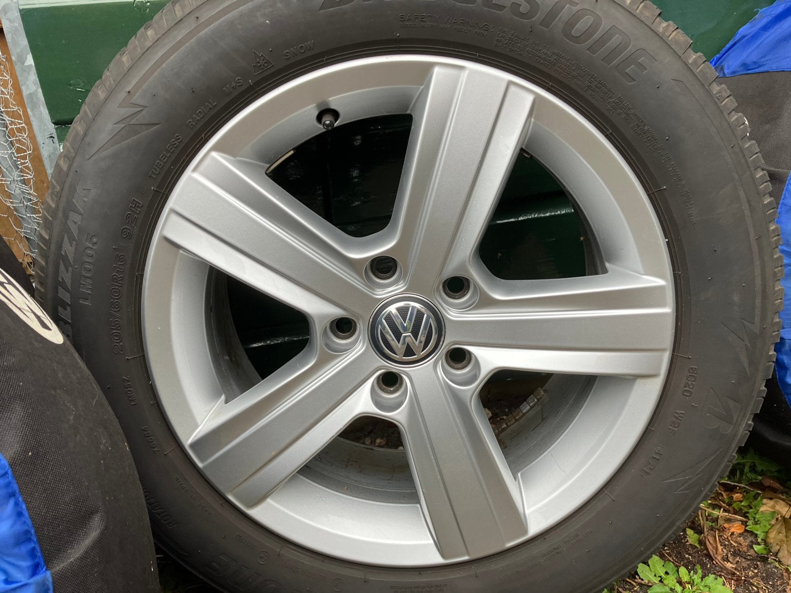 16 inch orginele VW velgen, Ophalen, Gebruikt, Velg(en), 16 inch