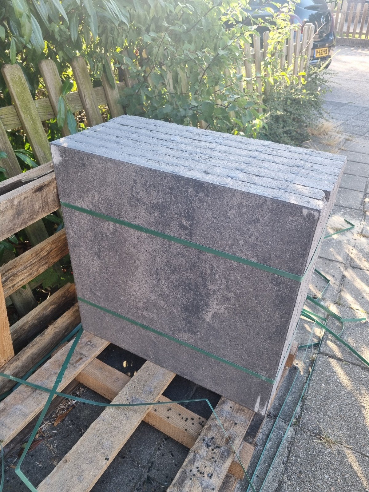 7 nieuwe tegels, Tuin en Terras, Tegels en Klinkers, Ophalen, Nieuw, Beton, Terrastegels