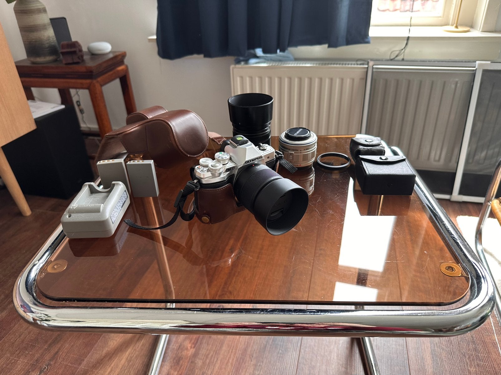 Olympus OM-D EM-10 Mark III | 3 lenzen | Extra’s, Ophalen, Zo goed als nieuw, Olympus, 8 keer of meer