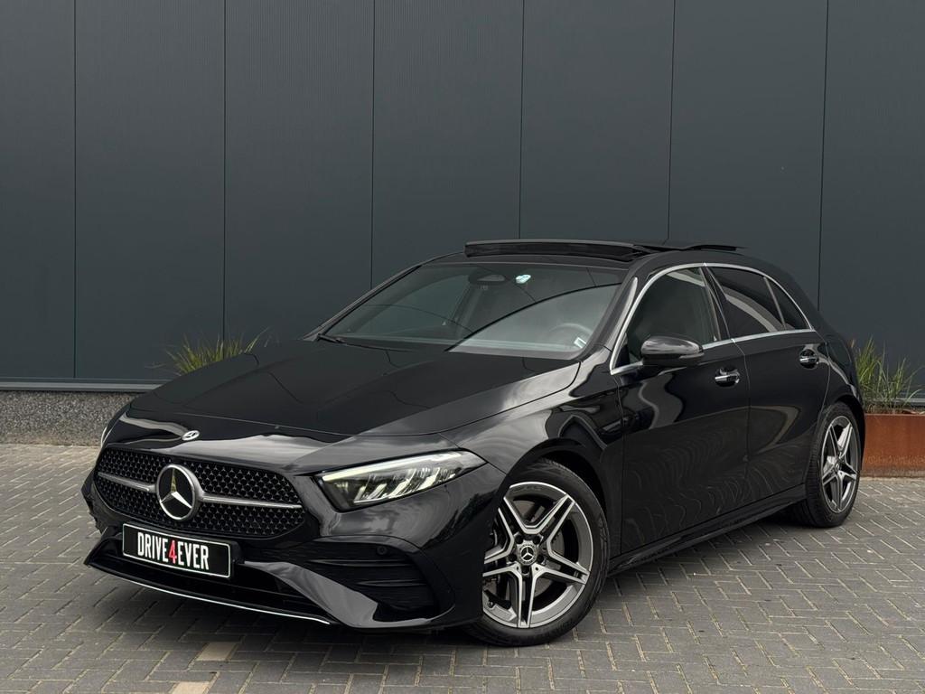 Mercedes-Benz A-klasse 250 4MATIC AMG Line FULL PANO NAVI WI, Automaat, 4 cilinders, Met garantie (alle), Zwart