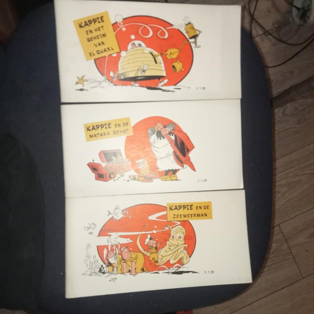 3 Kappie, Meerdere stripboeken, Ophalen of Verzenden, Zo goed als nieuw