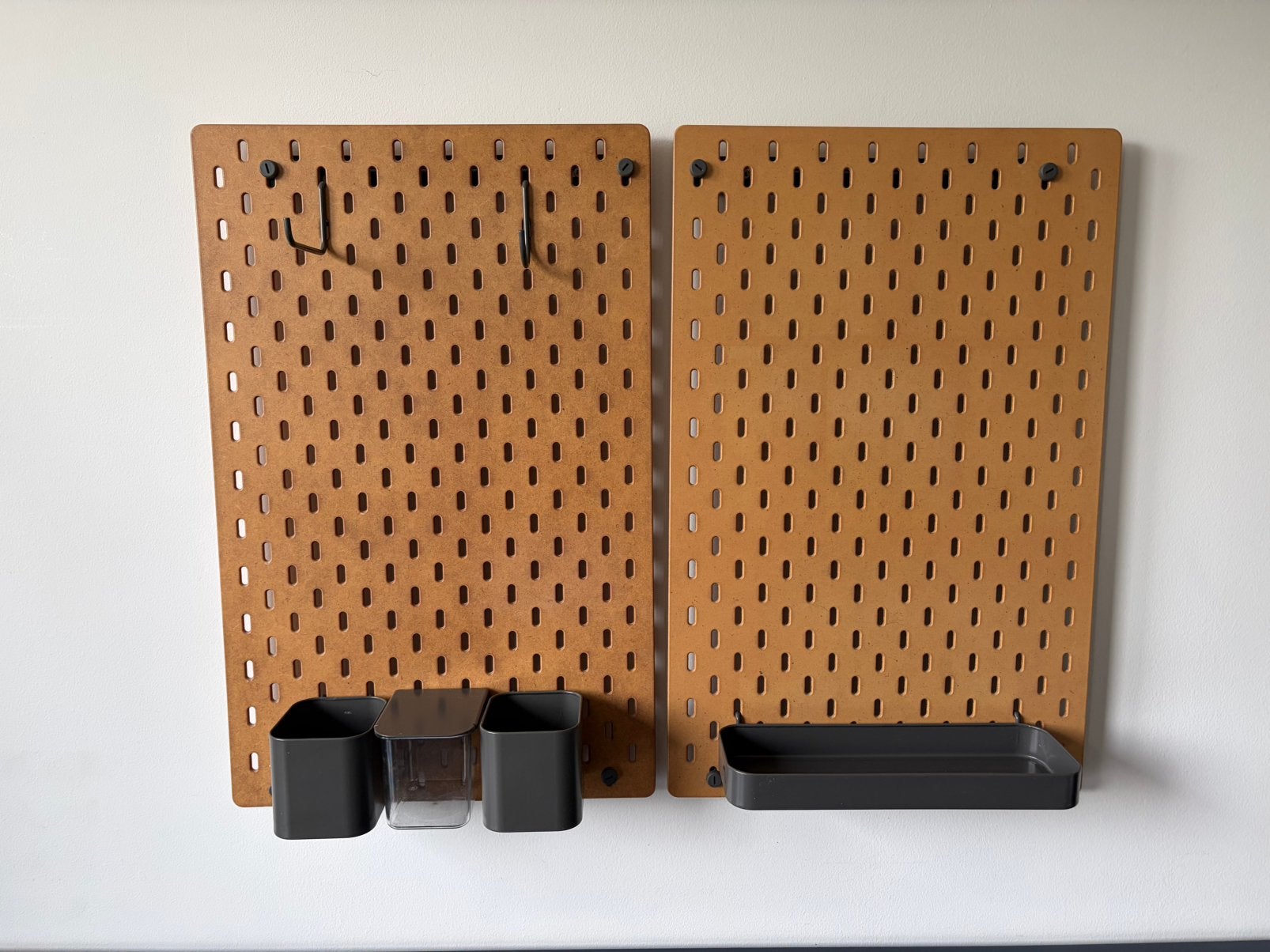 Ikea pegboards, Ophalen, Zo goed als nieuw