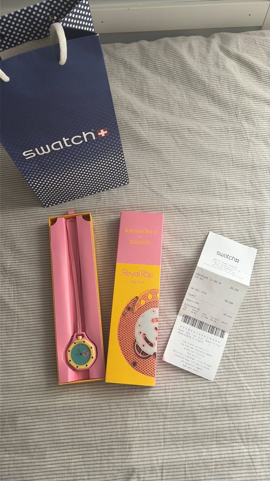 AP X SWATCH OTG ROZ, Ophalen, Nieuw, Gehele gezicht