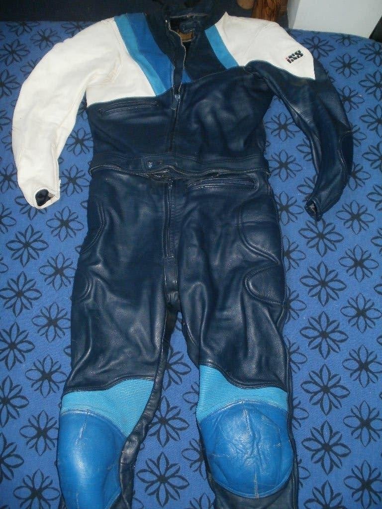 leren motorpak, maat 52, afritsbaar, merk iXS, Motoren, Kleding | Motorkleding, Ophalen of Verzenden, IXS, Tweedehands, Heren