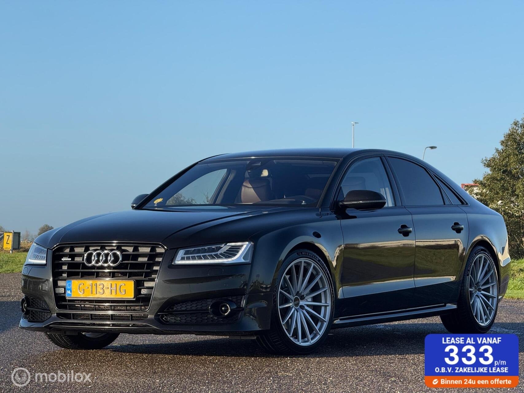Audi A8 3.0 TDI quattro Pro Line+, Auto's, Automaat, Gebruikt, Euro 6, Verwarmde buitenspiegels