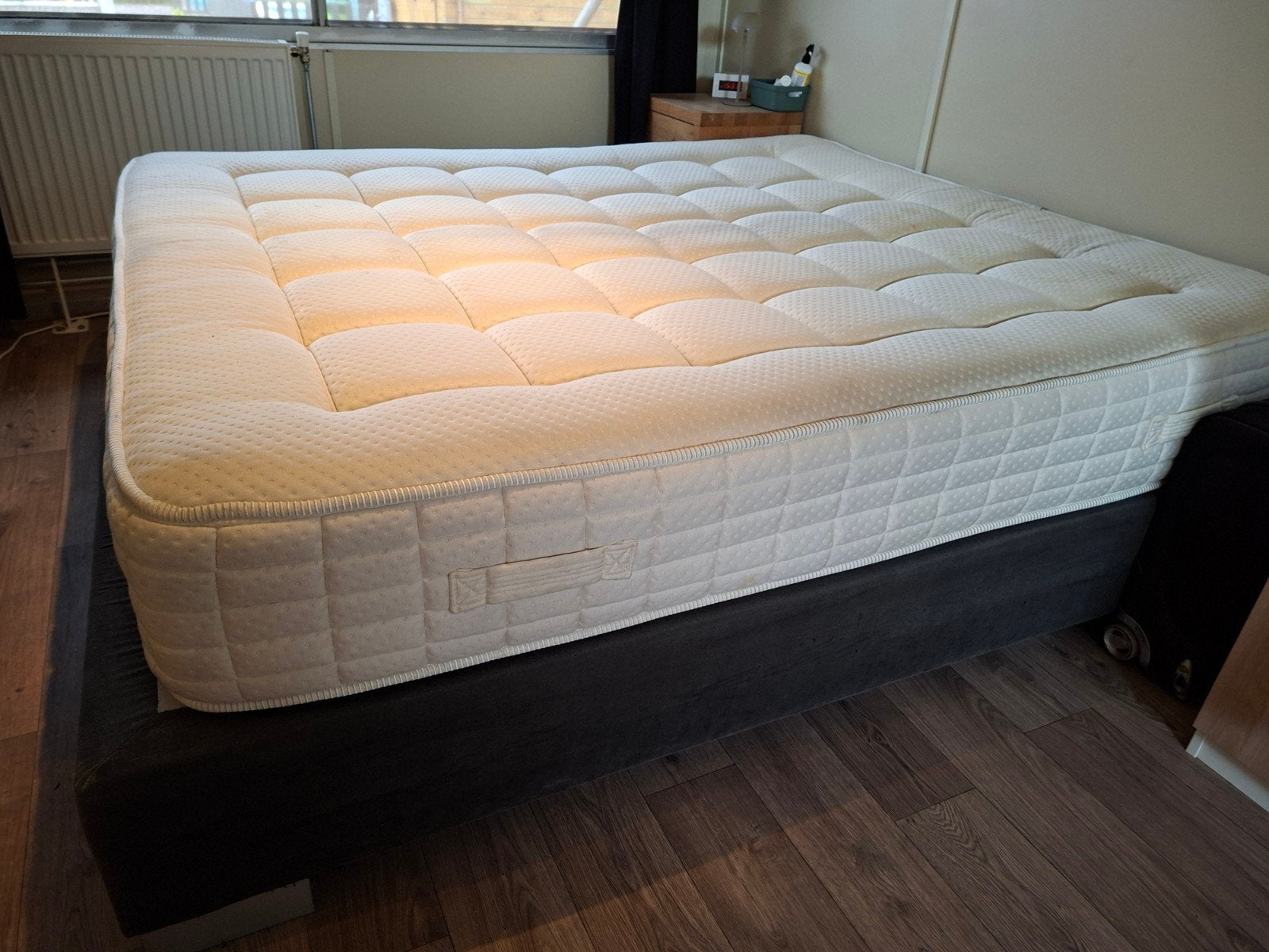 GRATIS 2 persoonbed 210180, Ophalen, Gebruikt, 210 cm, Tweepersoons