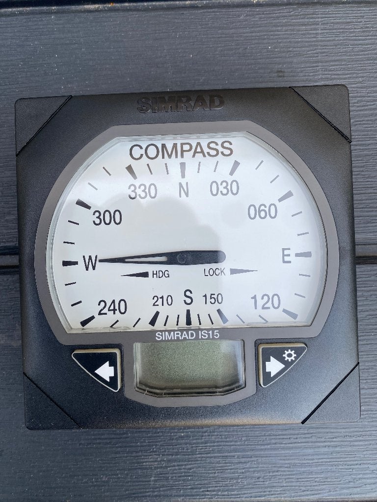 Simrad IS15 kompas display, Watersport en Boten, Ophalen of Verzenden, Gebruikt, Gps of Kompas