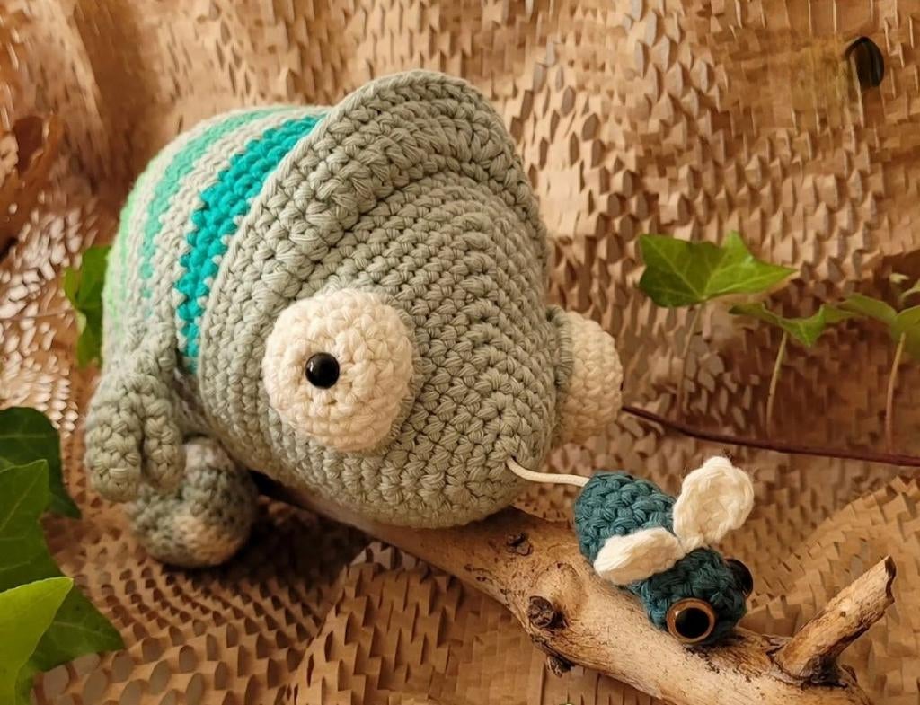 Muziekdoosje Kameleon, Ophalen of Verzenden, Nieuw, Lamp