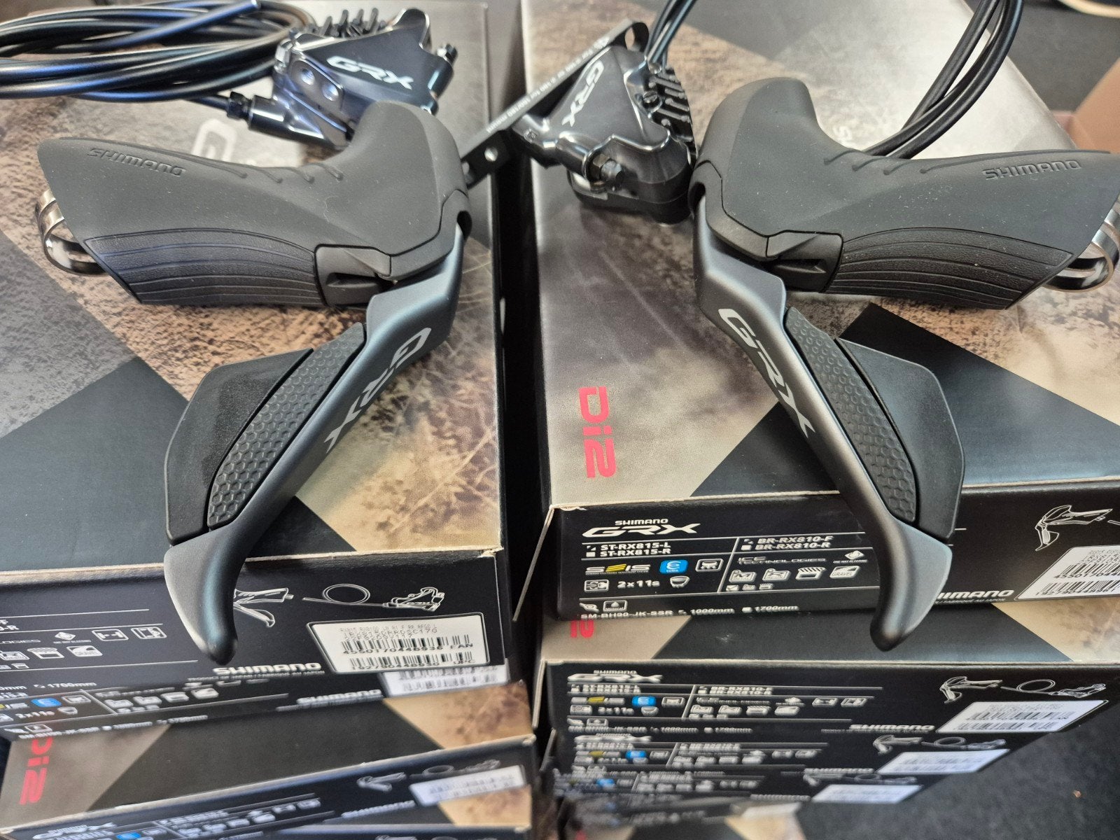 Grx di2 shifters 2x 11 speed, Fietsen en Brommers, Fietsonderdelen, Ophalen of Verzenden