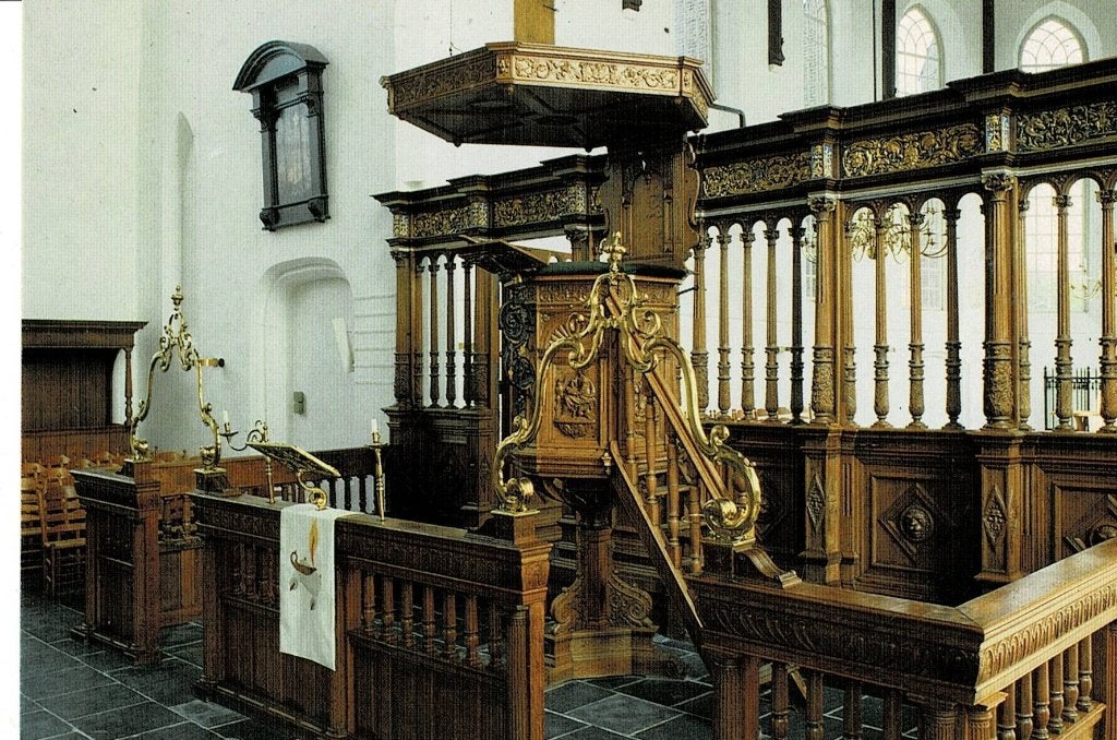 Abcoude, interieur Kerk, Verzenden, Ongelopen, Utrecht