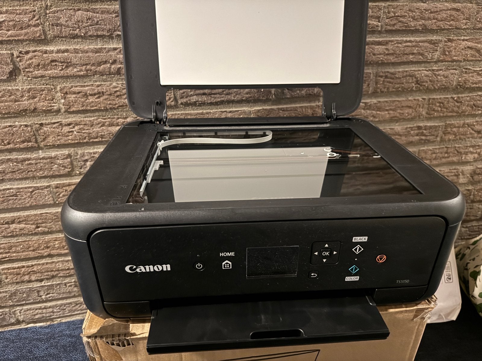 Canon TS5150 All-in-One Printer - Zo goed als nieuw, Inkjetprinter, All-in-one, Kleur printen, Ophalen of Verzenden