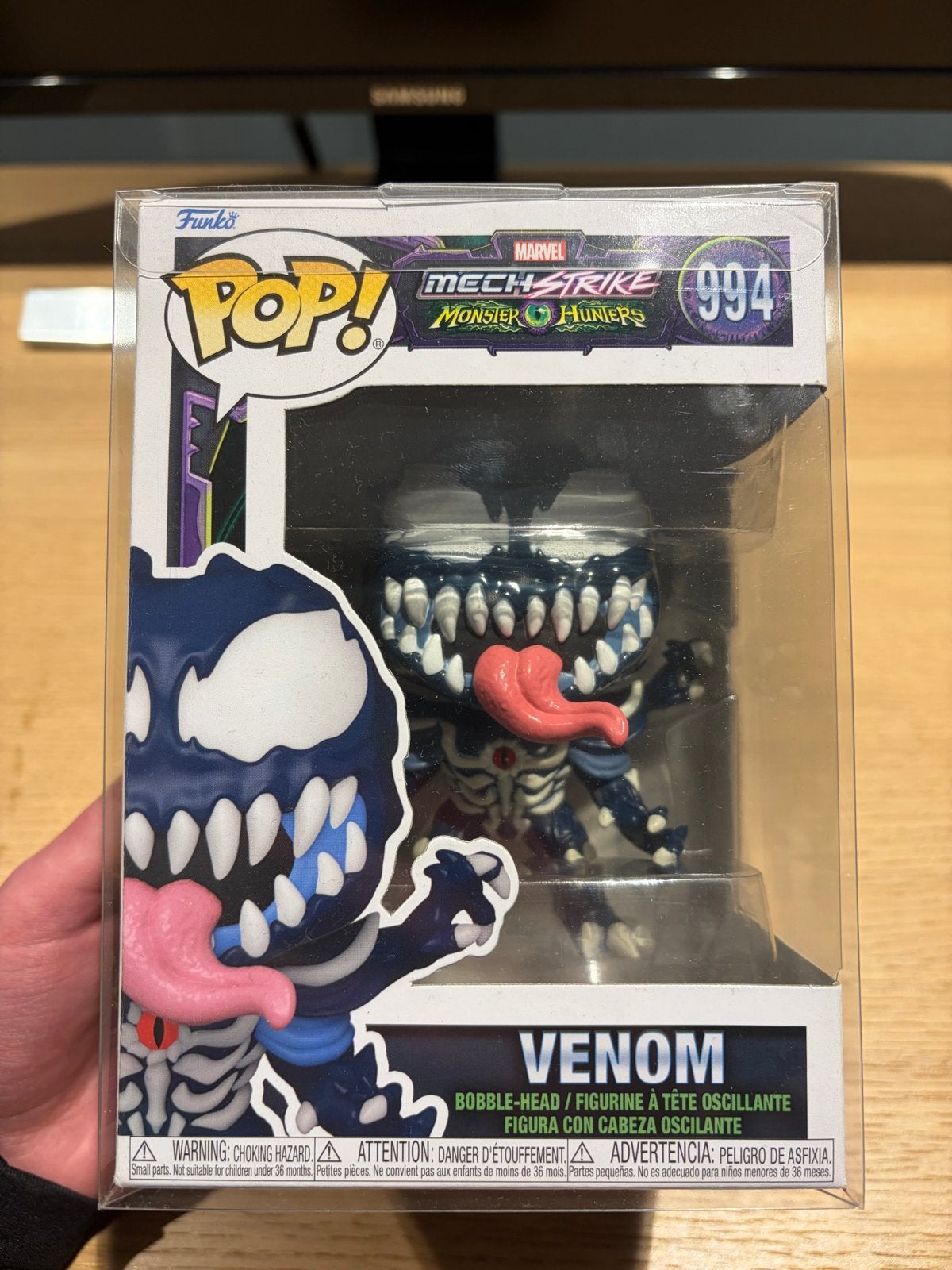 Funko Pop 994 Venom Marvel Mech Strike Monster Hunters, Verzamelen, Ophalen, Nieuw