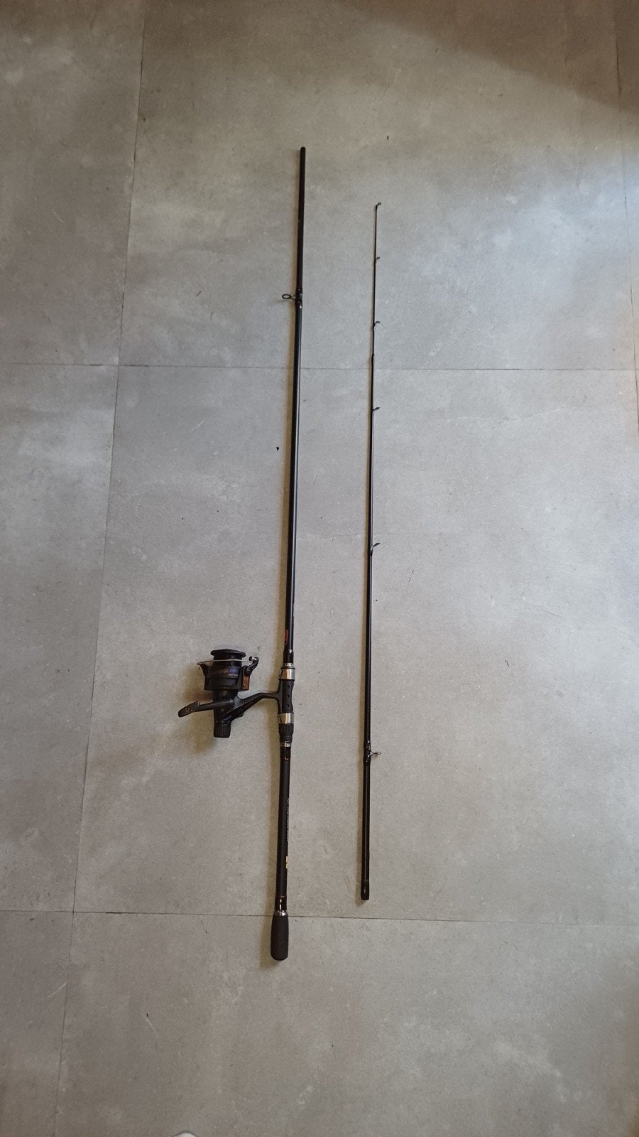 Robinson Champions Team Diagonal Picker Hengel 2.55m, Ophalen of Verzenden, Gebruikt, Complete hengel