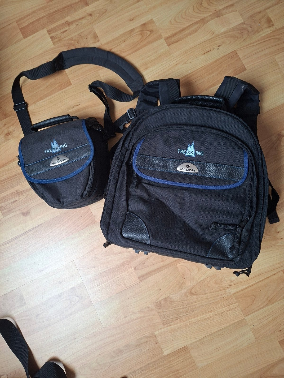 Set Samsonite Trekking fotocamera tassen: heup- + rugtas, Gevoerd, Gebruikt, Samsonite, Ophalen of Verzenden