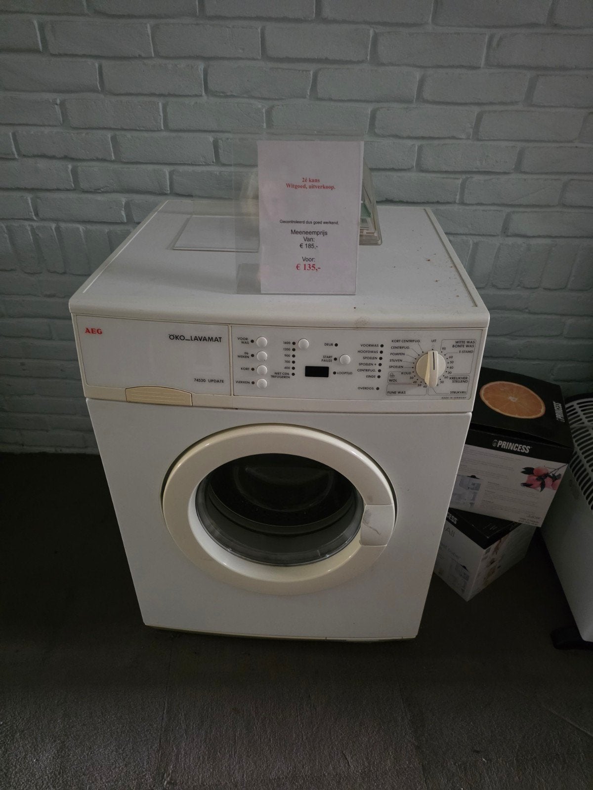 AEG ÖKO_LAVAMAT 74530 UPDATE Wasmachine - Goed Werkend, Ophalen of Verzenden