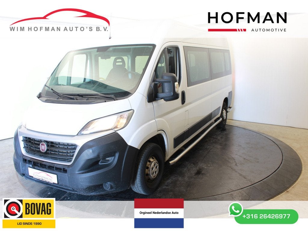 Fiat Fiat ducato Benzine-CNG L3h2 Airco 9 Pers schuifdeur re, 136 pk, Gebruikt, Euro 6, 2500 kg