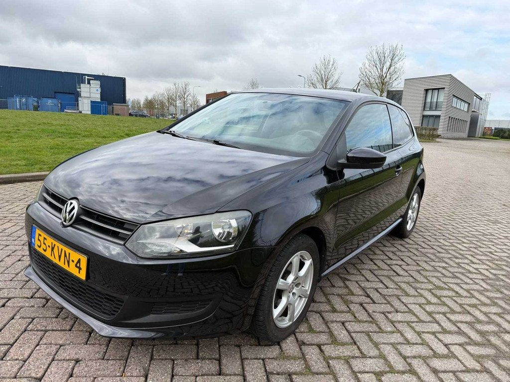 Volkswagen Polo 1.4 16V Comfortline, 55-KVN-4, Voorwielaandrijving, 86 pk, 4 cilinders, Zwart