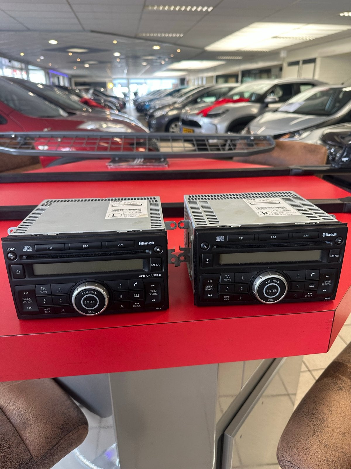 Nissan quashqai PN-2805F en PN-2804F autoradio's, Auto diversen, Autoradio's, Ophalen of Verzenden, Gebruikt