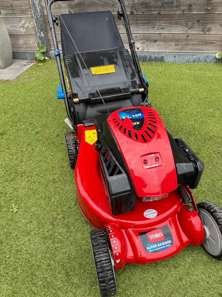 Toro TK 159 GTS Benzine Grasmaaier - Krachtig & Betrouwbaar, Tuin en Terras, Cirkelmaaier, Gebruikt, Ophalen of Verzenden, 40 t/m 49 cm
