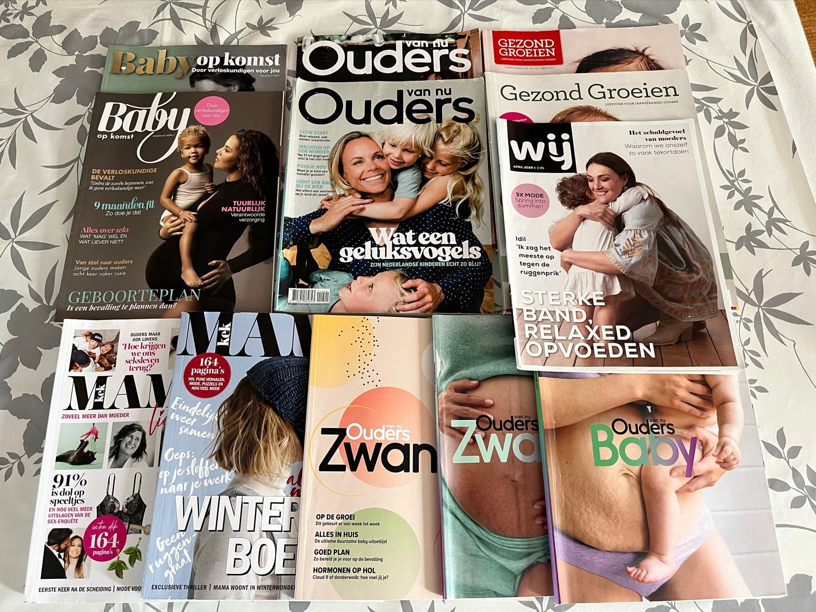 Gratis: Diverse tijdschriften over ouderschap en baby's, Ophalen, Gelezen, Overige typen