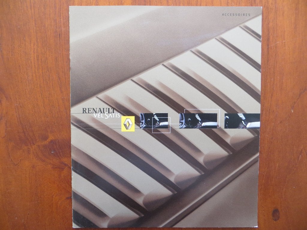 Renault Vel Satis Accessoires (febr. 2002), Ophalen of Verzenden, Nieuw, Renault