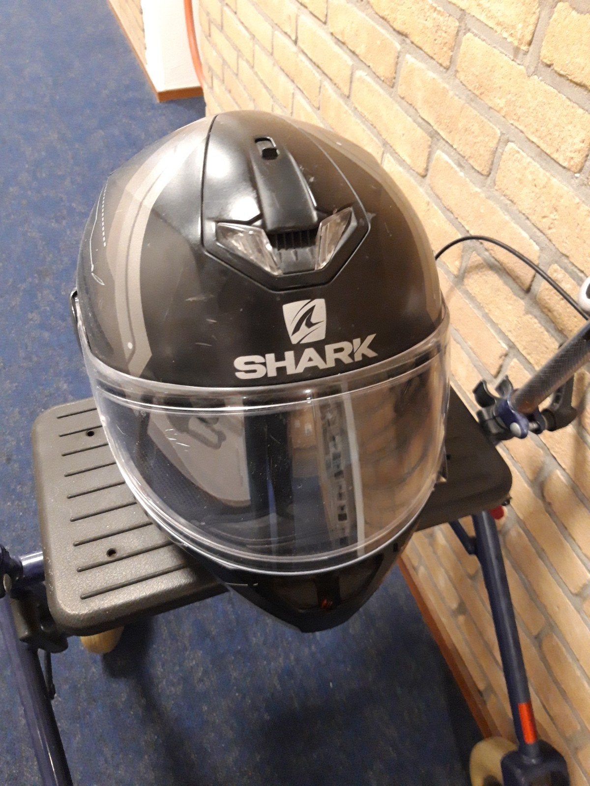 shark helm, Motoren, XS, Shark, Ophalen of Verzenden, Integraalhelm