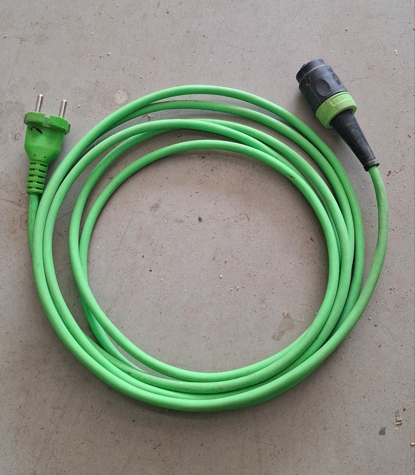Festool PU aansluitkabel., Ophalen